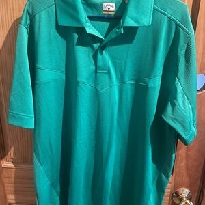 Callaway Men's Teal Polo Shirt